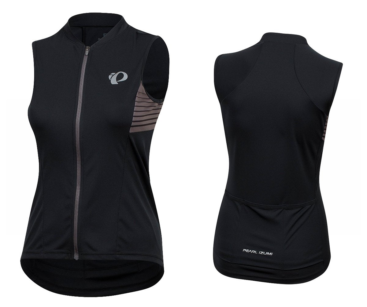 Pearl Izumi Select Pursuit Sleeveless Jersey - Womens - Black Diffuse - 2019 Black Diffuse X-Small