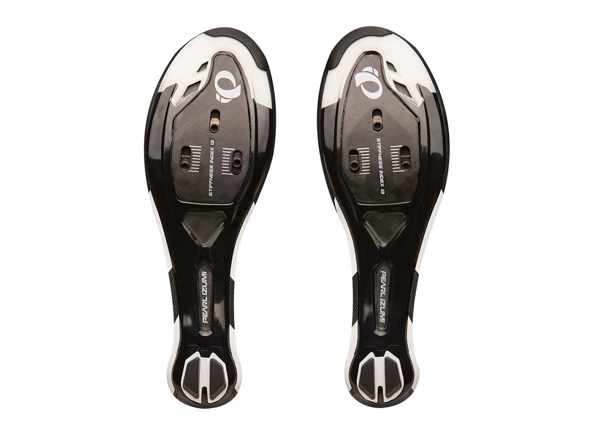 Pearl Izumi Tri Fly Elite V6 Tri Shoe - White-Black