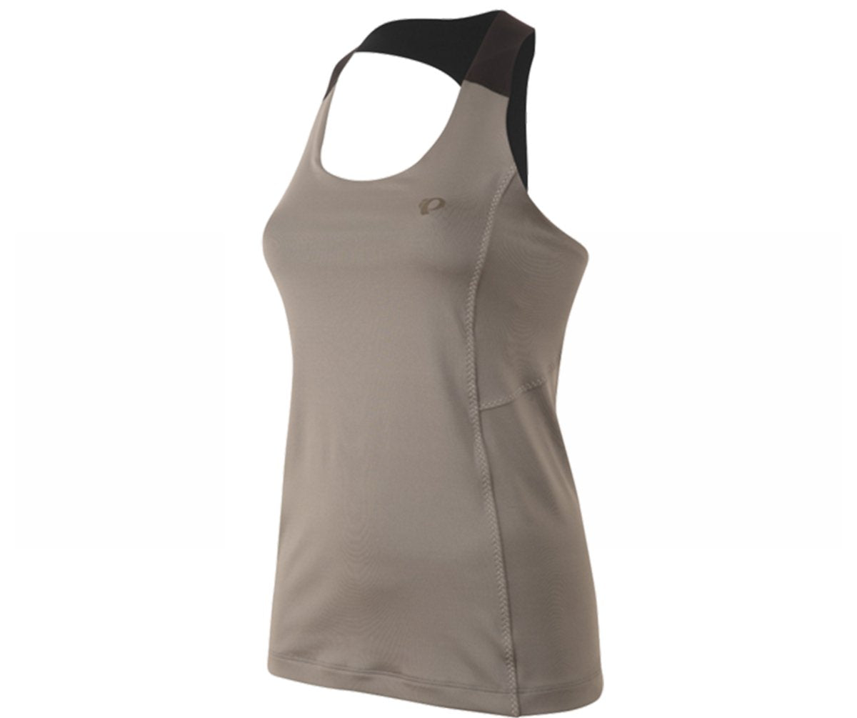 Pearl Izumi Elite Escape Tank Top - Womens - Smoked Pearl Parquet Stripe Smoked Pearl Parquet Stripe Large