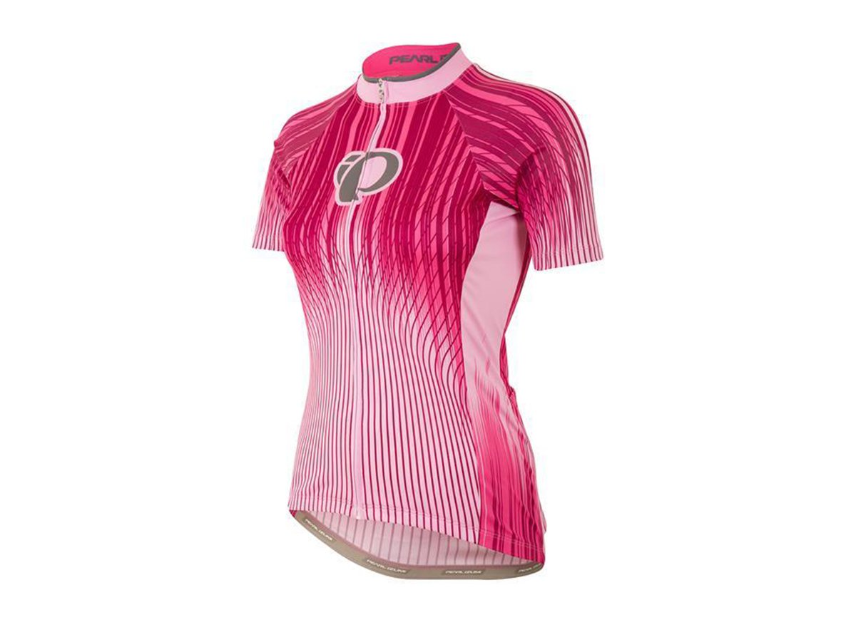 Pearl Izumi Elite Pursuit Ltd Short Sleeve Road Jersey - Womens - Verve Screaming Pink Verve Screaming Pink Medium