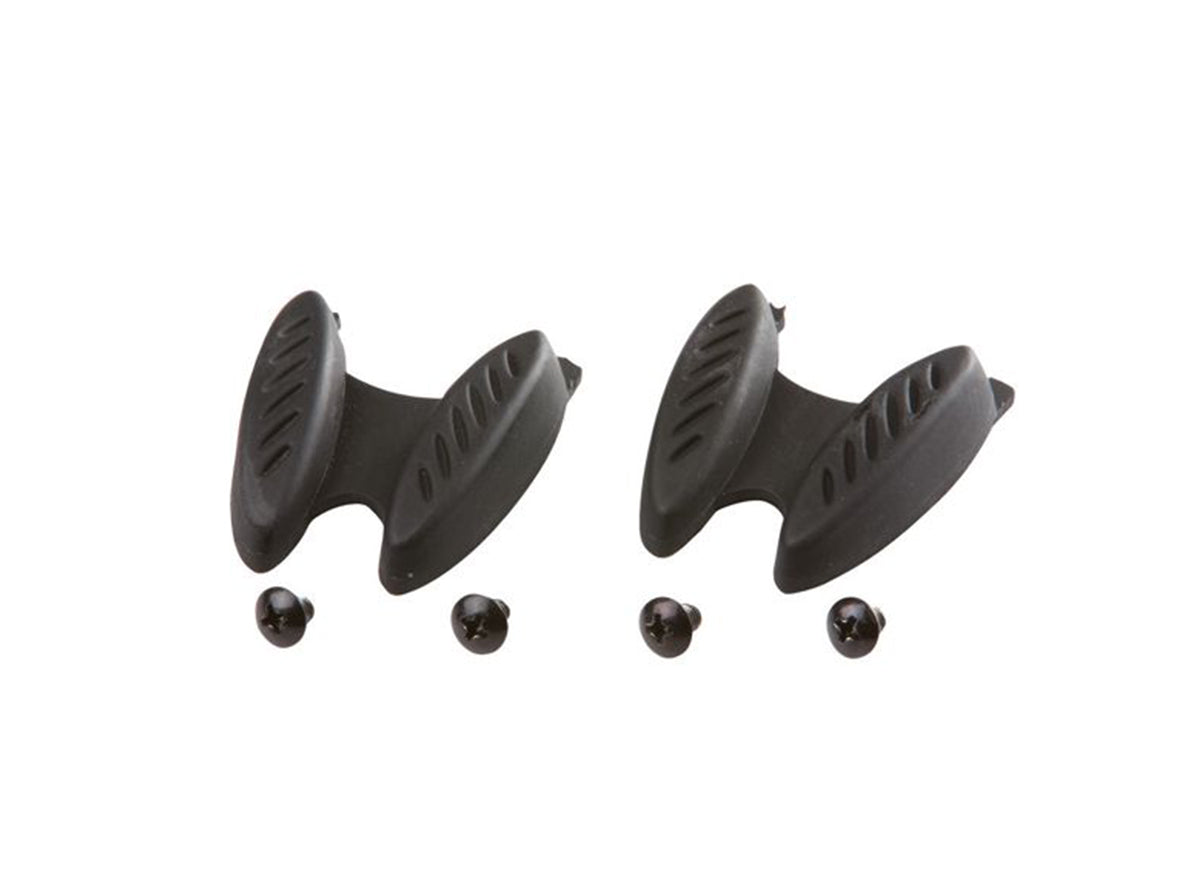 Pearl Izumi Replacement Road Heel Bumpers - Pair Black - Black EU 42