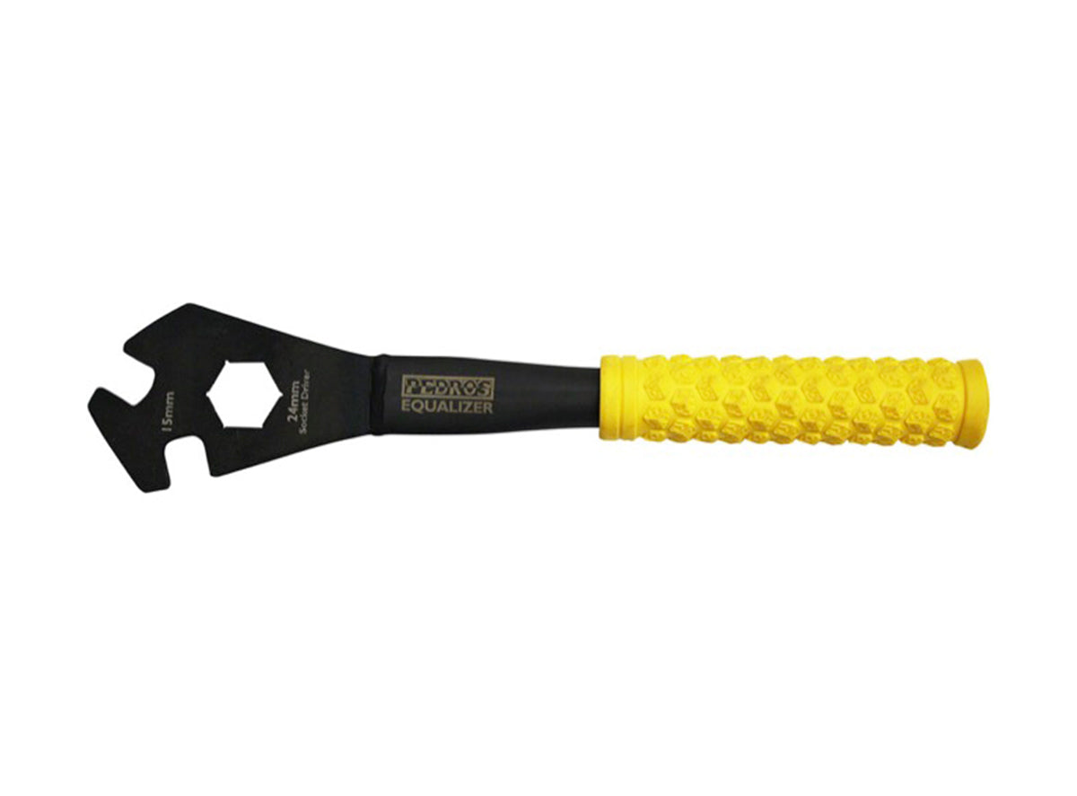 Pedros Equalizer 15mm Pedal Wrench II Yellow - Black