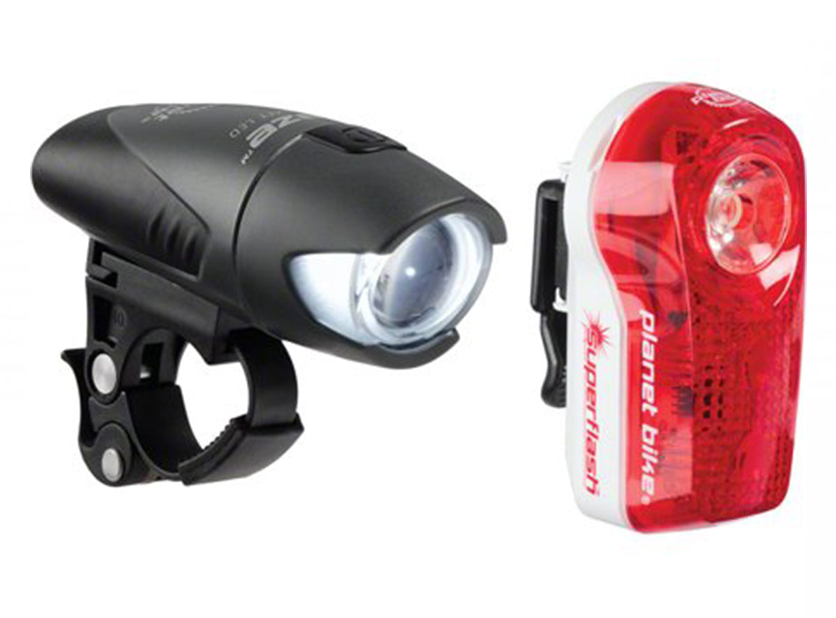 Planet bike Blaze 1/2 Watt & Superflash Light Set