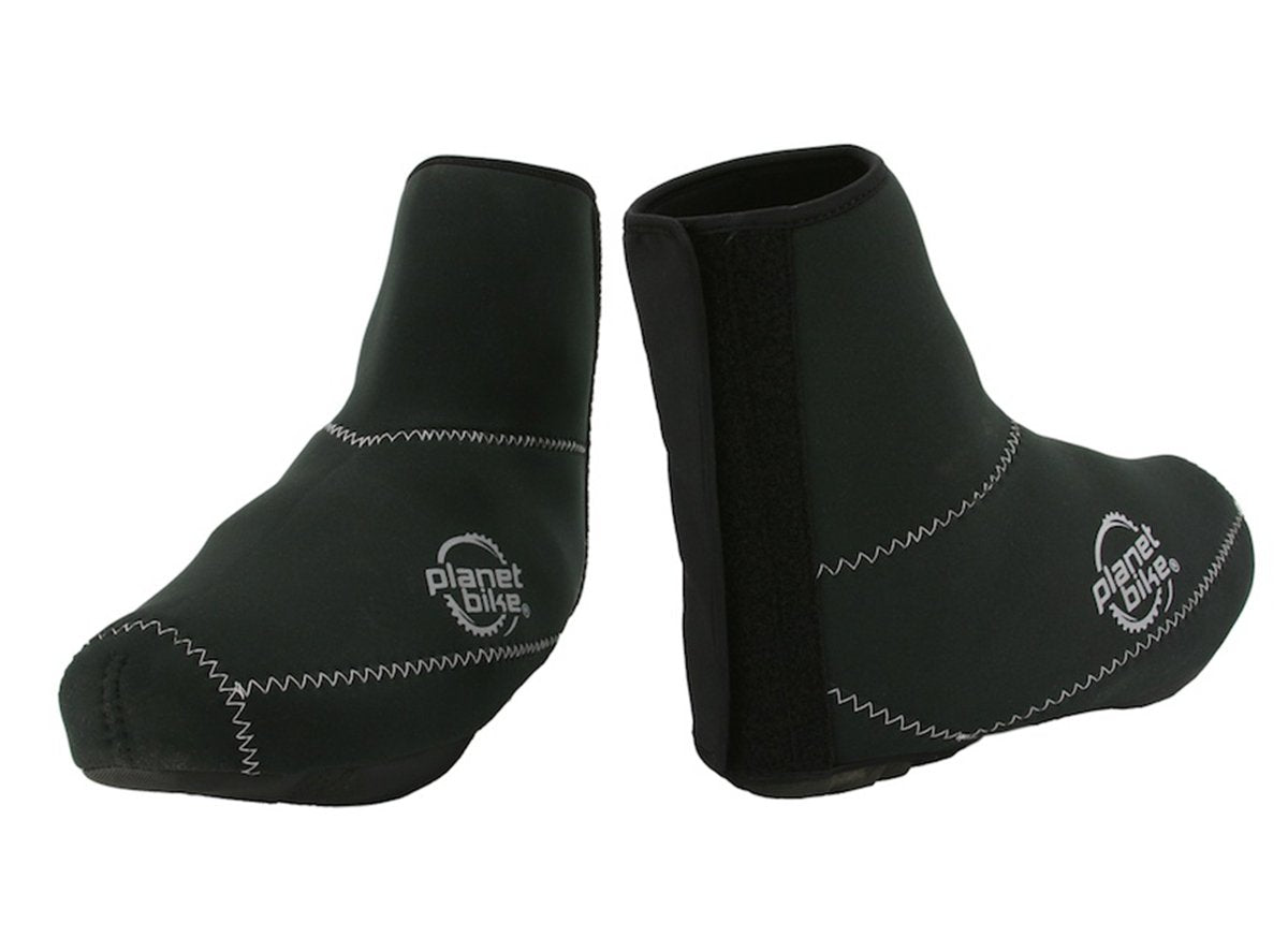 Planet Bike Blitzen Windproof Shoe Cover - Black Black Large