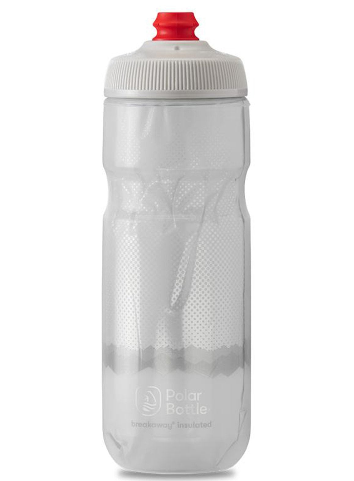 Polar Bottle Breakaway Ridge Insulated Water Bottle - 20oz - White-Silver White - Silver
