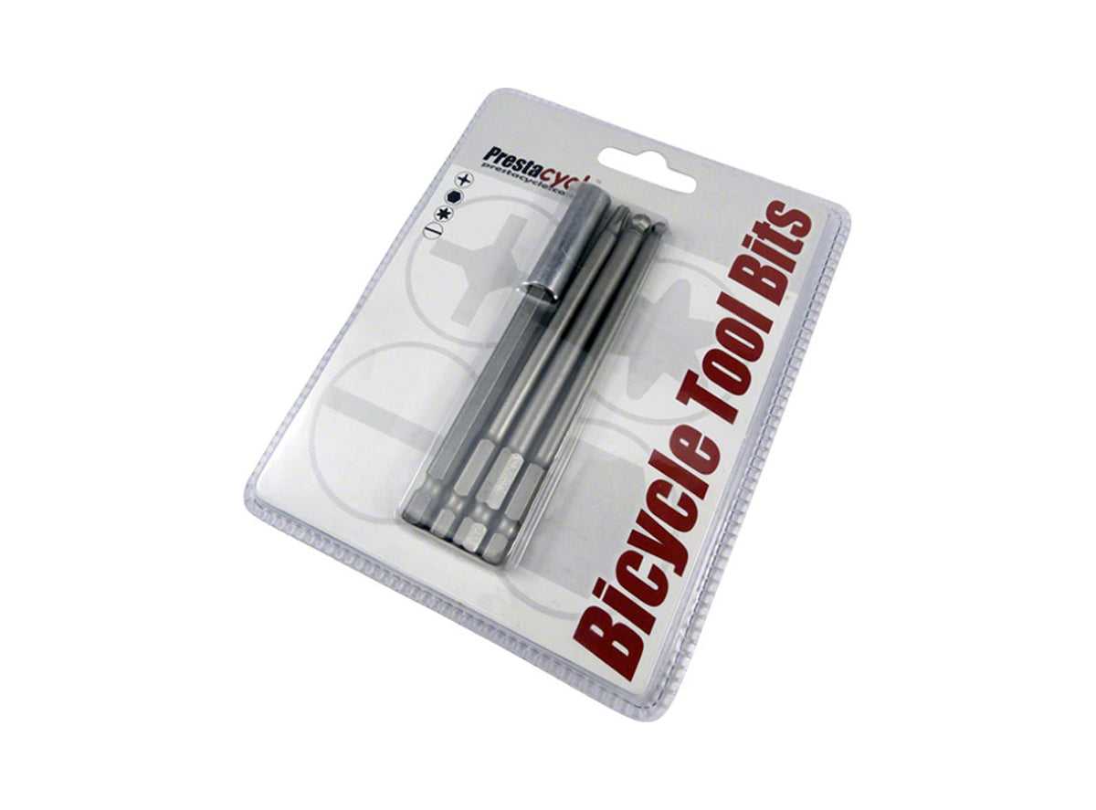 PrestaCycle PrestaRatchet Long Bit Set Silver