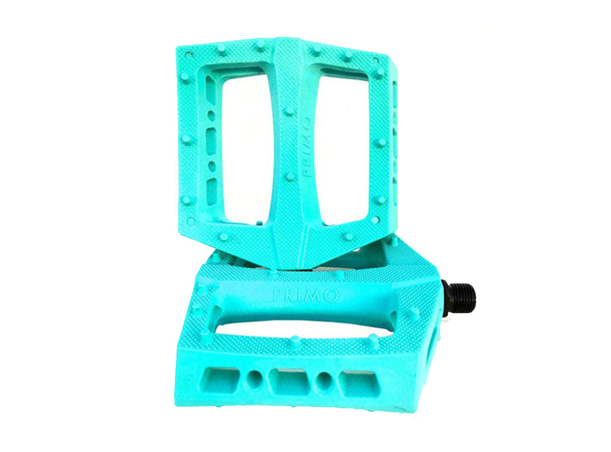 Primo Turbo Flat Pedals - Tiffany Blue Tiffany Blue 9/16"