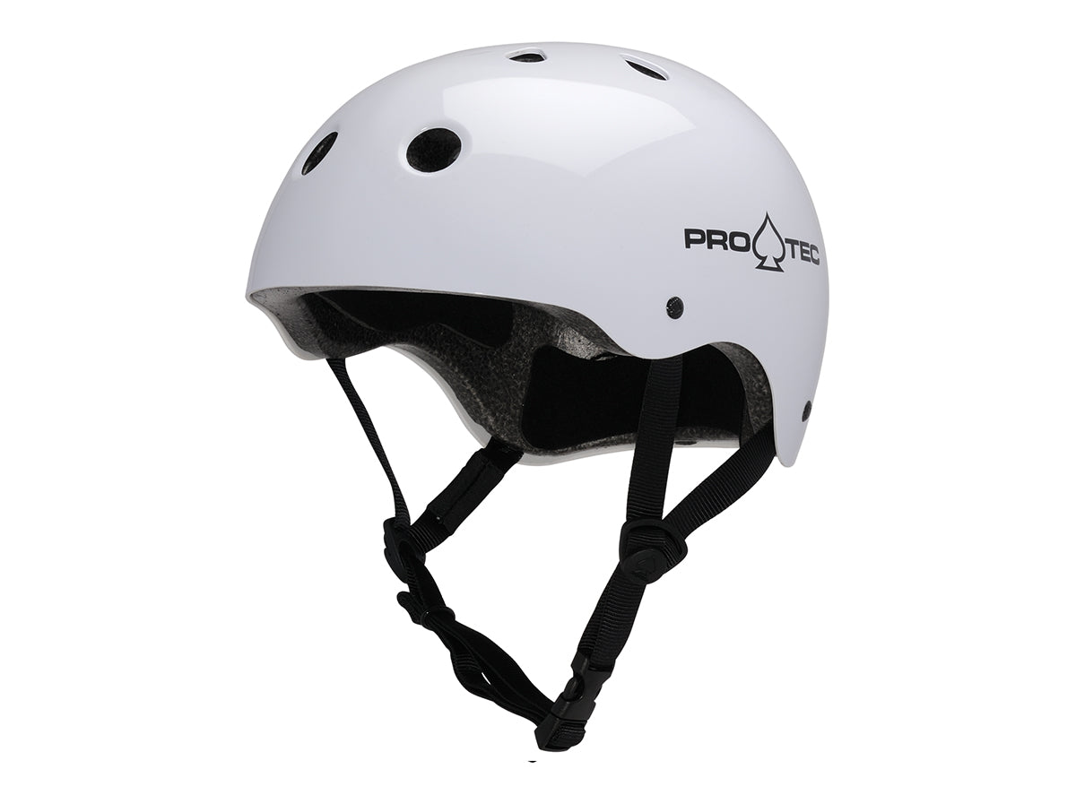 Pro-Tec Classic Certified Helmet - Gloss White Gloss White Small