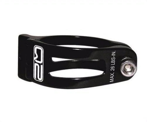 Q2 Front Derailleur Adaptor Black 28.6mm