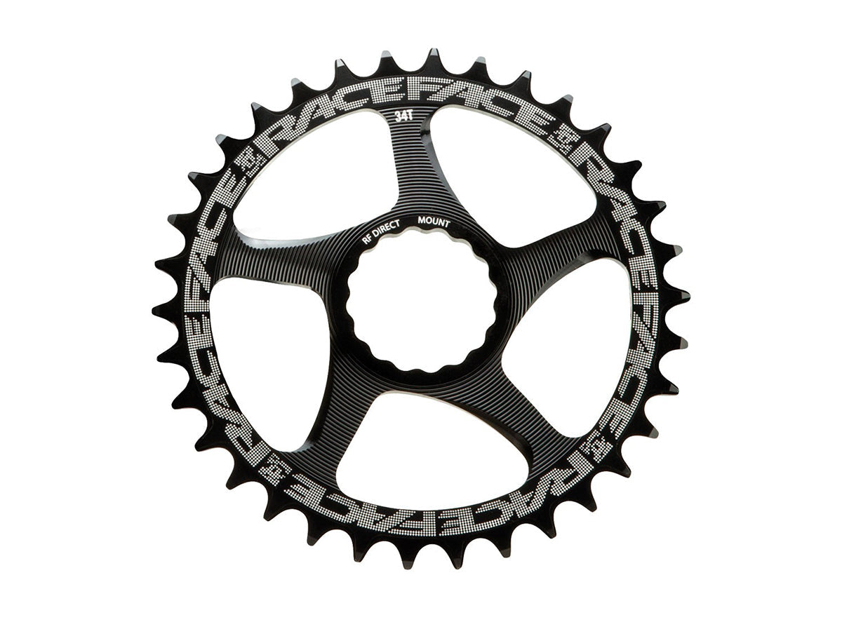 Race Face 3 Bolt Direct Mount Chainring - Black Black 26t
