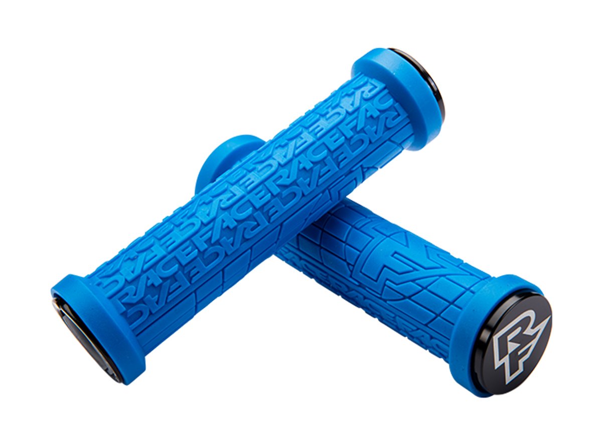 Race Face Grippler 30mm Grips - Blue Blue