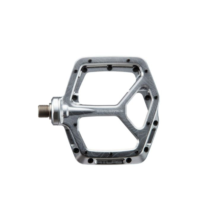 Race Face Atlas Flat Pedals - Silver