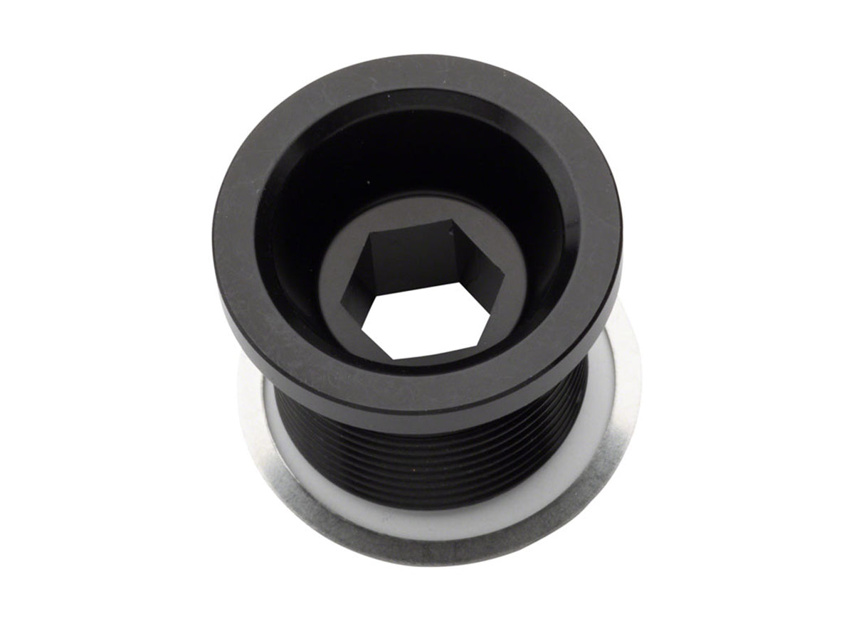 Race Face CINCH Crank Bolt and Washer Set Gloss Black M18 x 15.4