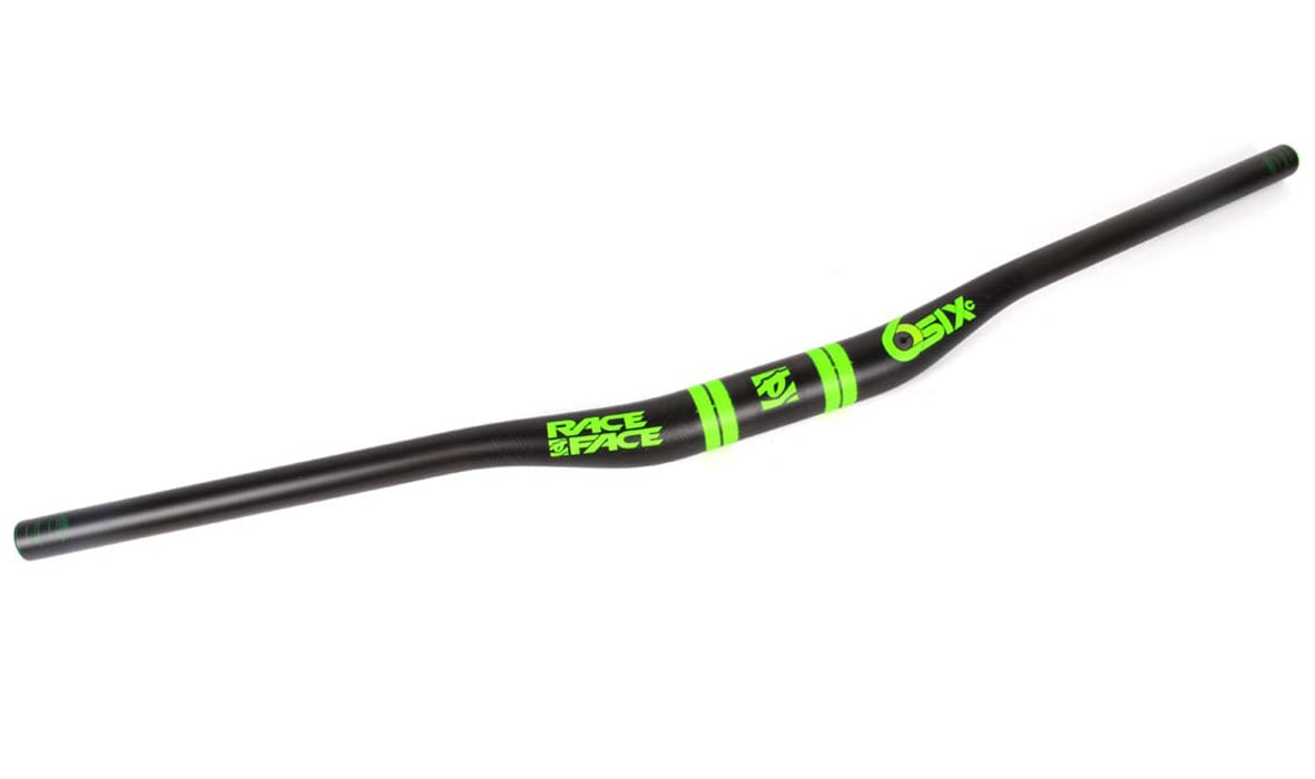 Race Face SIXC Carbon Riser Handlebar 35mm Green