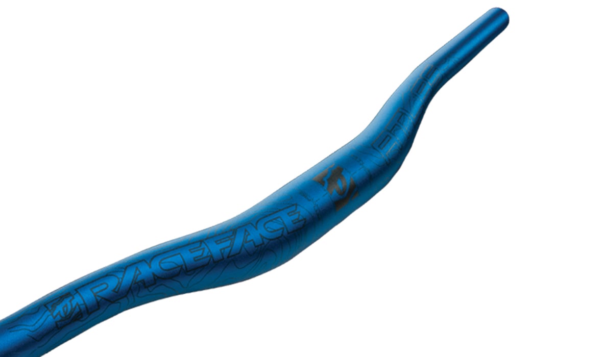 Race Face Atlas 35 Riser Handlebar - Blue - 2019 Blue 820mm - 35.0mm - 20mm