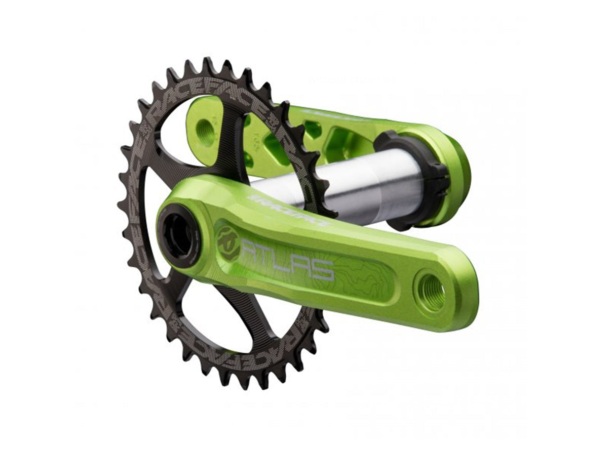 Race Face Atlas Crank Arms - Green Green 165mm