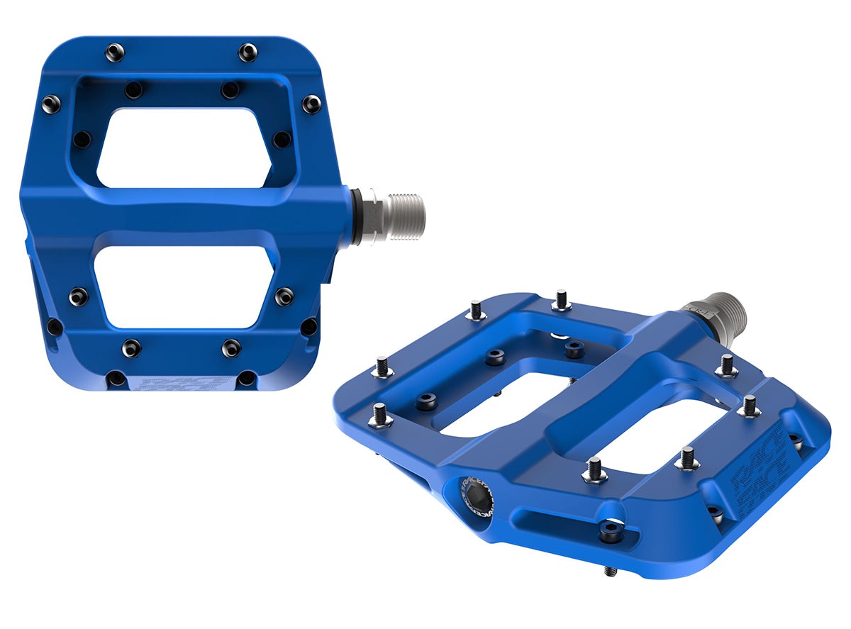 Race Face Chester Flat Pedals - Blue Blue