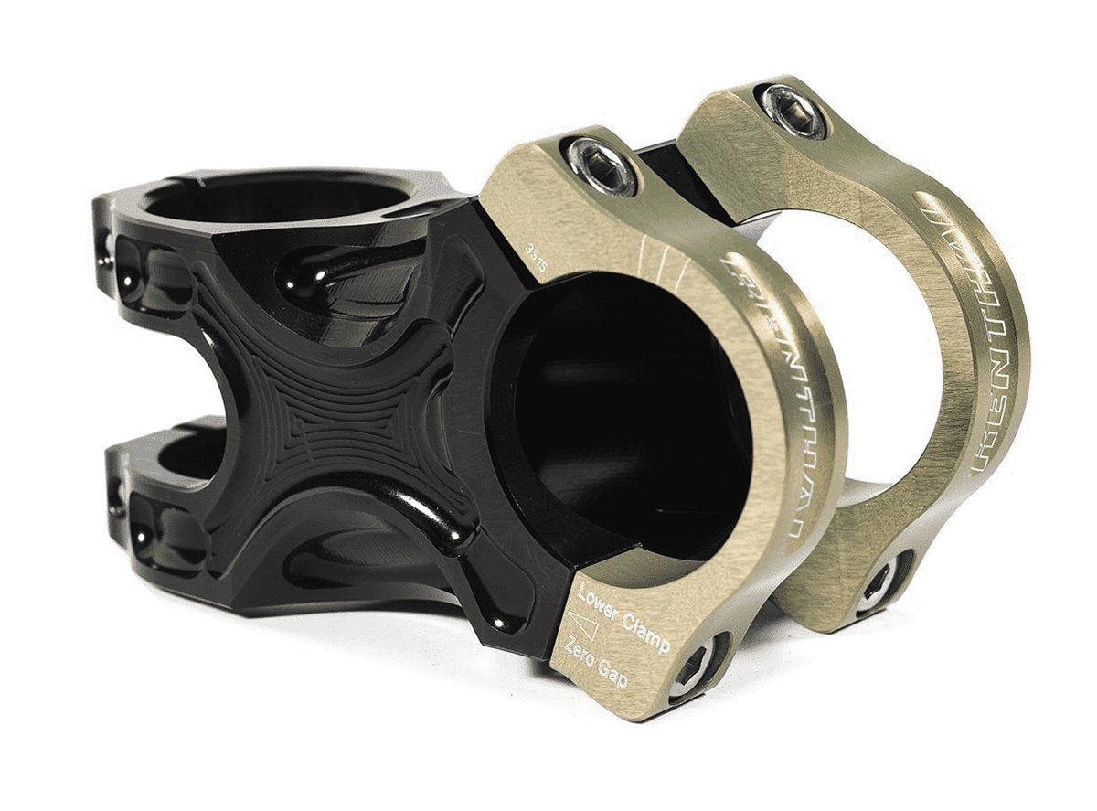 Renthal Apex 35 XC/Enduro MTB Stem - Black-Gold Black - Gold 1.1/8" 33m