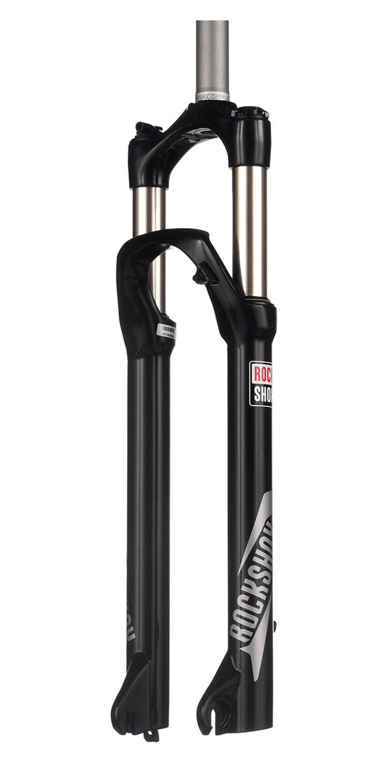 RockShox 30 Silver TK Coil 100 26" 9mmQR - Gloss Black - 2017 Gloss Black 1.1/8" - Post Mount & V-Brake