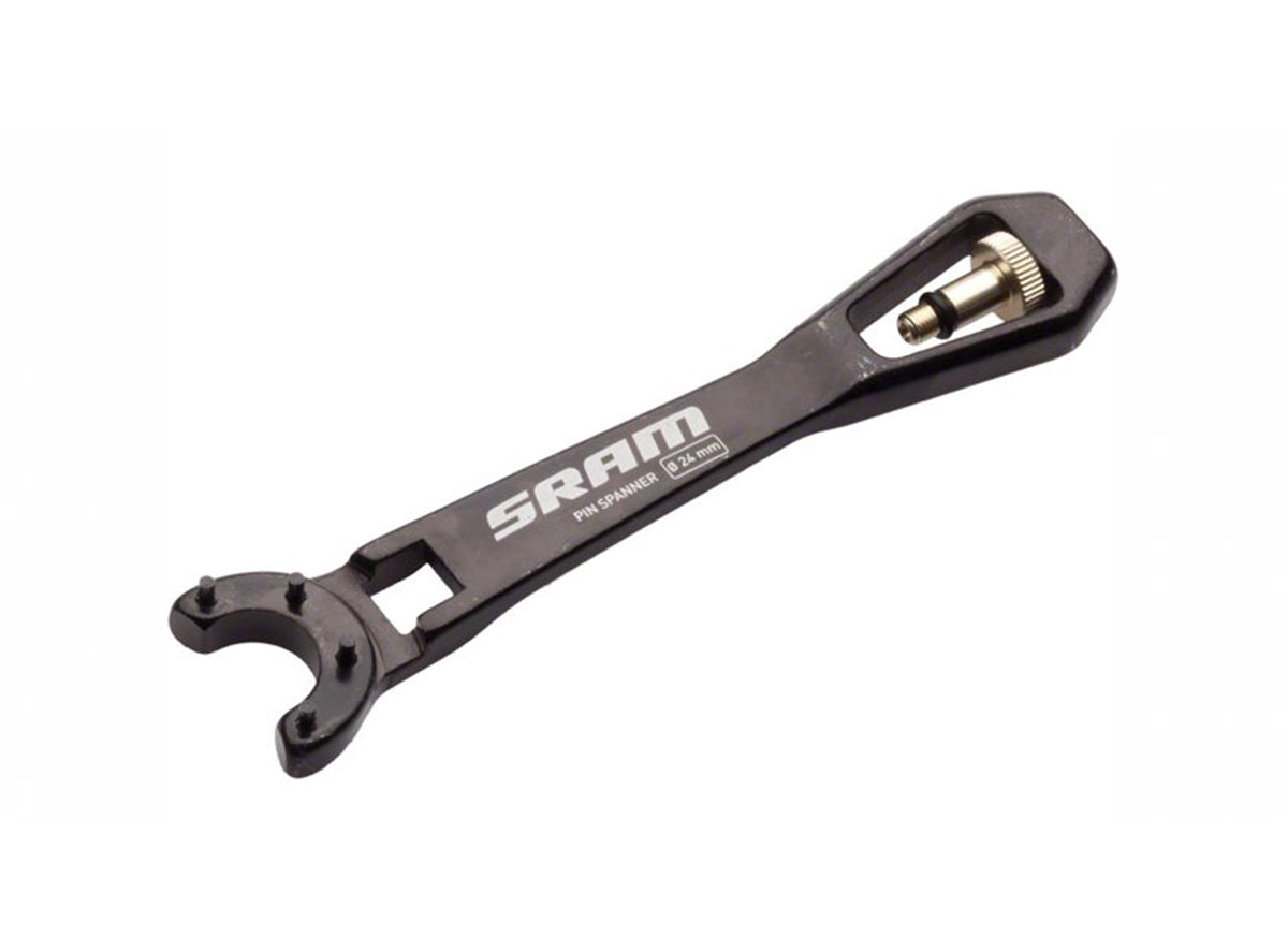 RockShox 4 Pin Spanner and Air Torx Tool Black Vivid Coil/Air Shocks