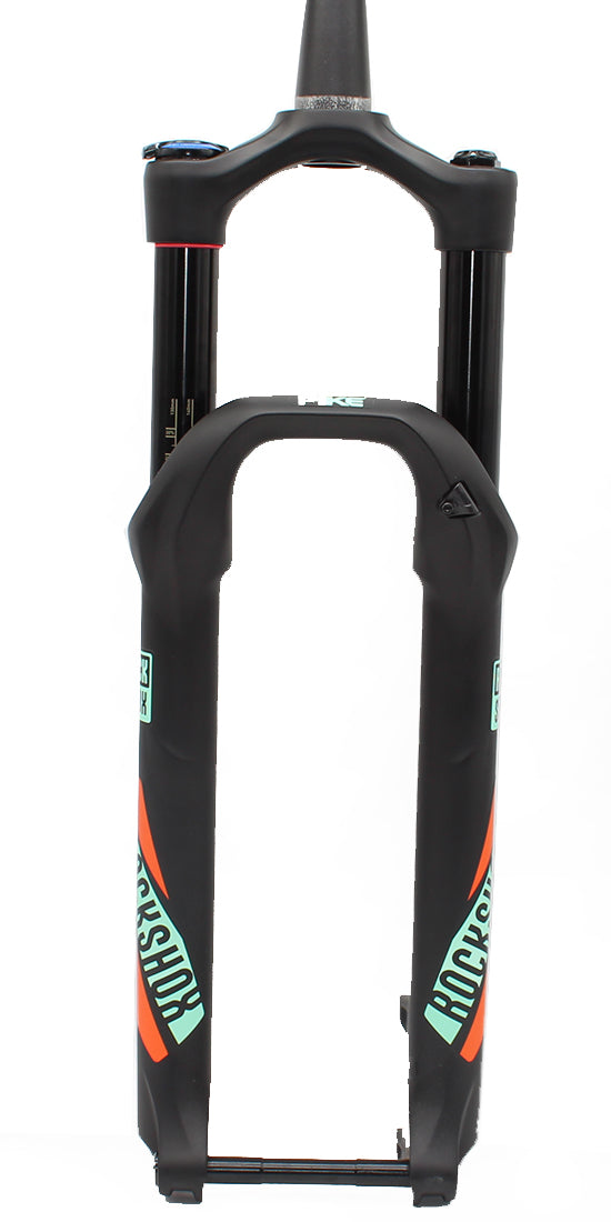 RockShox Pike RC 140 15x110 Black-Orange-Mint Decals