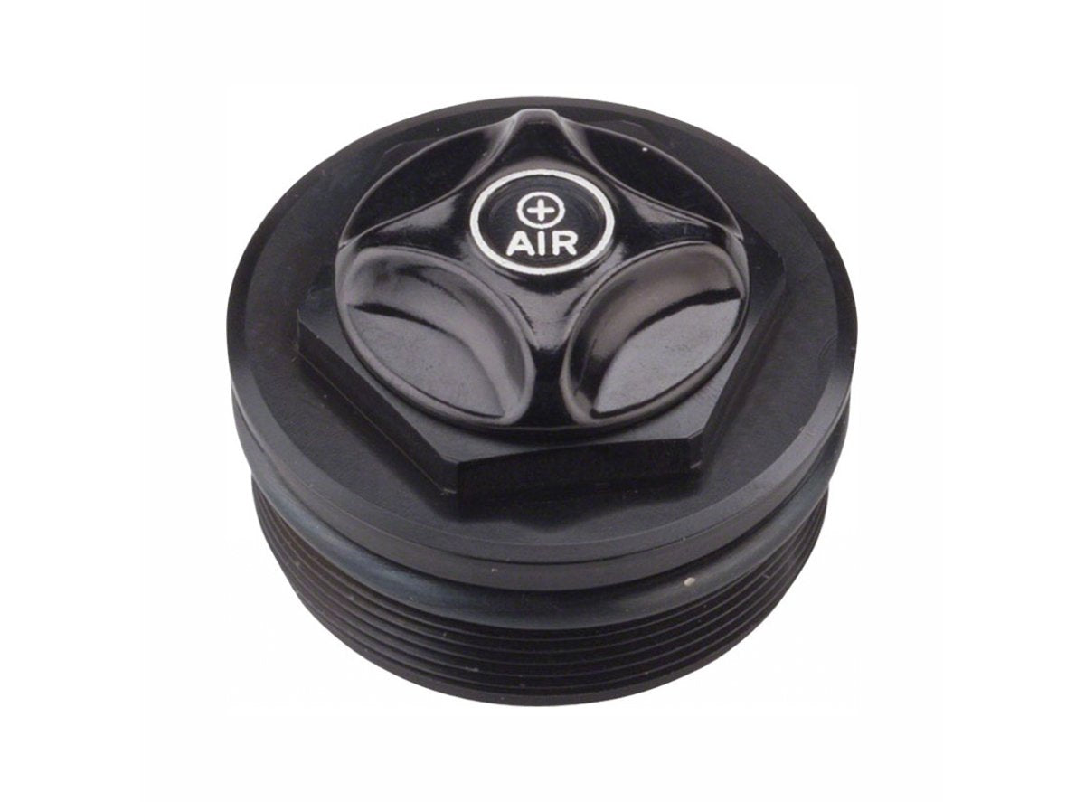 RockShox Solo Air Top Cap - 35mm - Black Black Fits - Boost Pike A2/Lyrik A1+/Yari A1+/Revelation A1+/Pike DJ 2017+