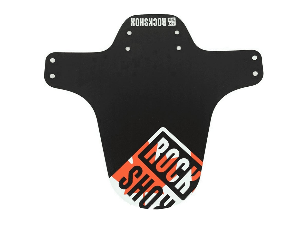 RockShox Universal MTB Flag Fender - Canada Flag Black