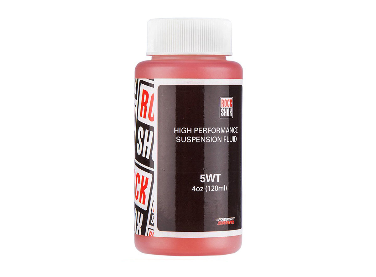 RockShox Suspension Oil - 5wt Red - Black 1L / 33.8oz