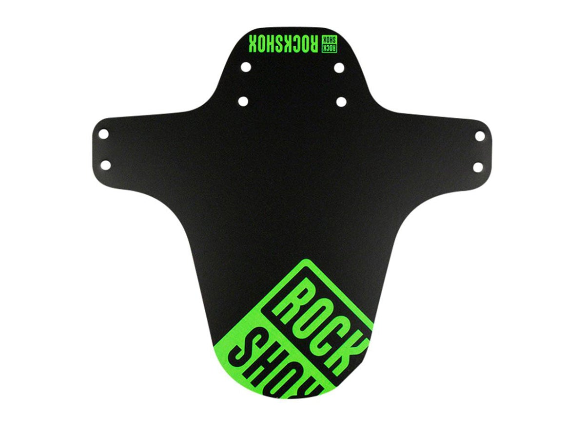Rockshox MTB Fender - Black-Neon Green Black - Neon Green One Size