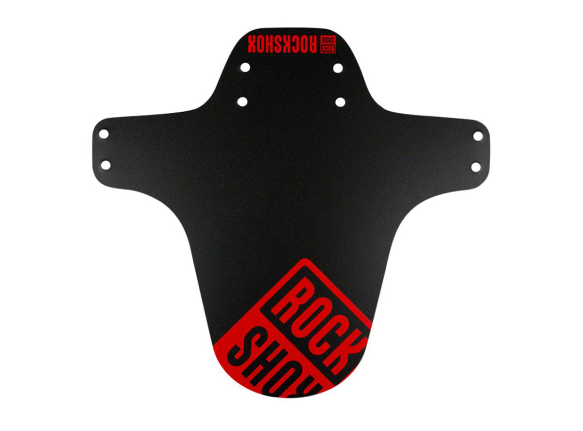 Rockshox MTB Fender - Black-Oxy Red – Cambria Bike