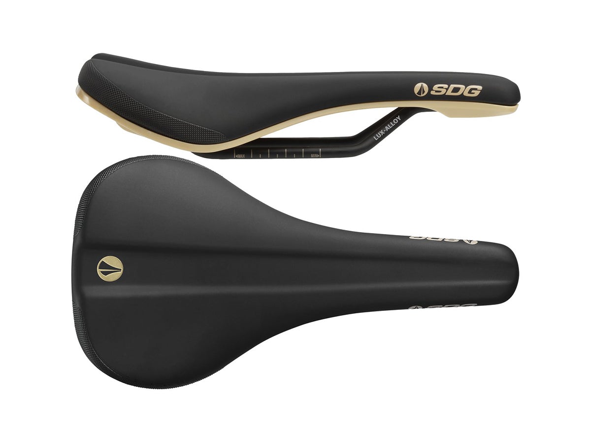 SDG Bel Air V3 Lux Alloy Rail Saddle - Tan Tan