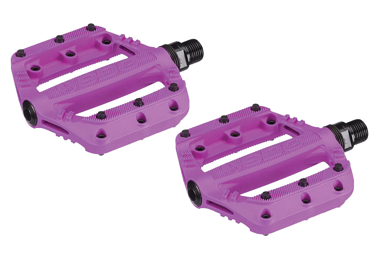 SDG Slater Platform Pedals - Purple Purple