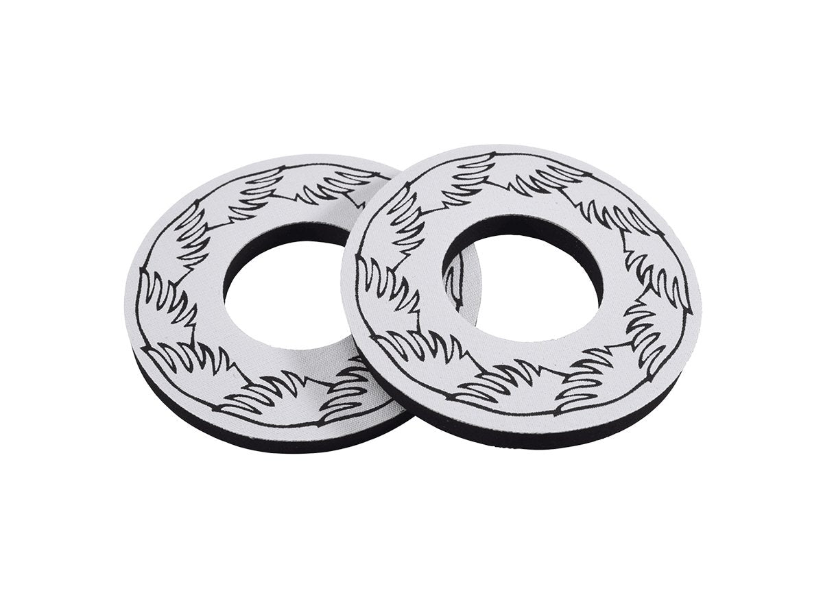 SE Bikes Wing Grip Donuts - White White