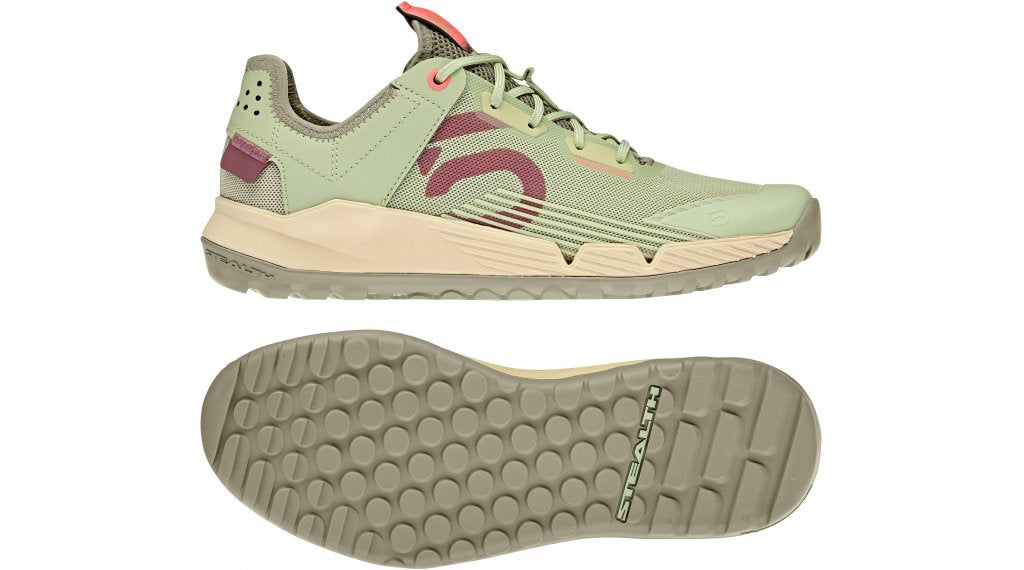 Five Ten Trailcross LT MTB Shoe - Womens - Magic Lime-Quiet Crimson-Orbit Green - 2022