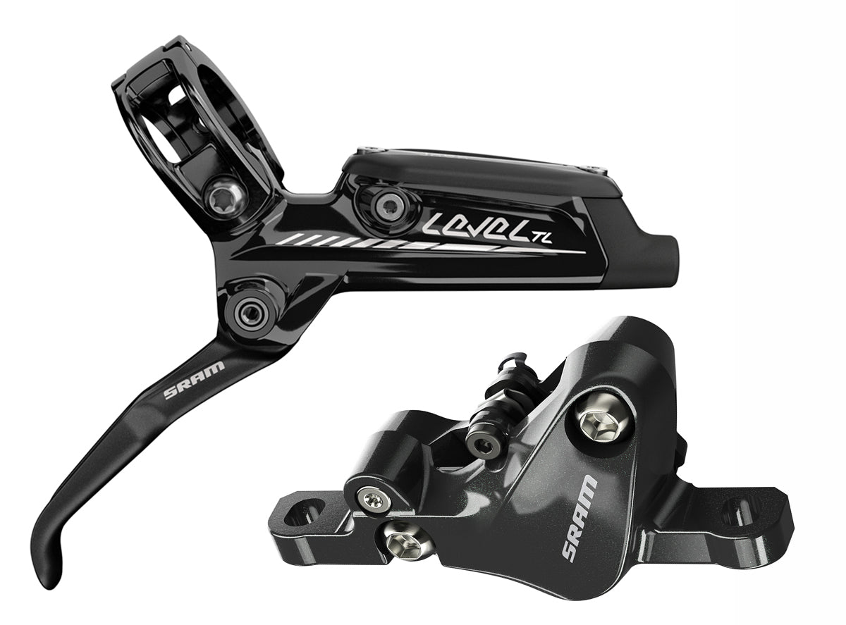 SRAM Level TL Disc Brake - Rear - Gloss Black Gloss Black