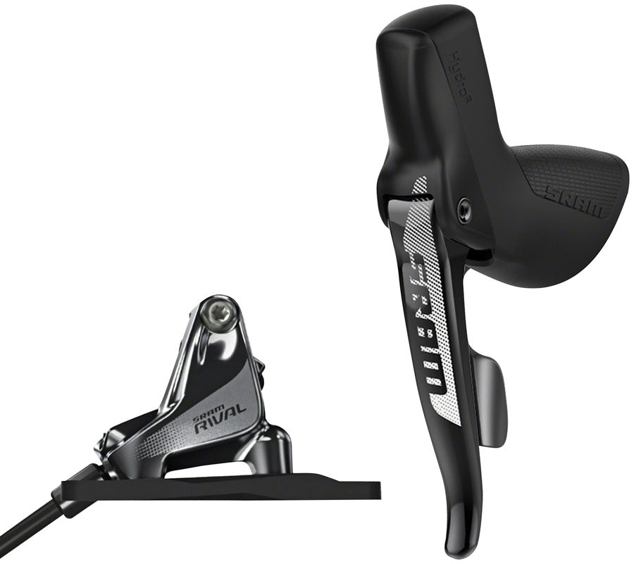 SRAM Rival Disc Brake and Cable-Actuated Dropper Remote Lever Black Left Hand - Front - Flat Mount - 950mm