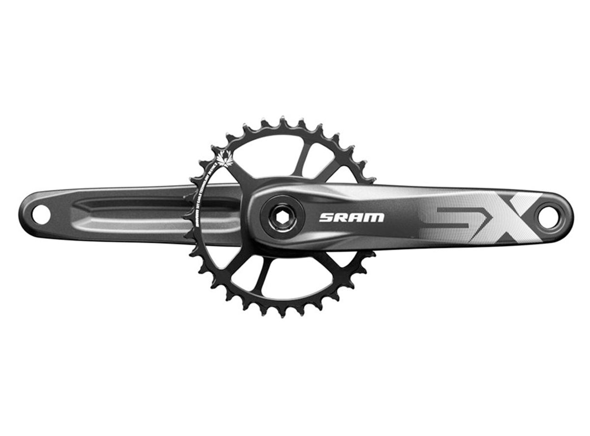 SRAM SX Eagle Boost 12 Spd Crankset - Black Black 165mm - 32t Direct Mount