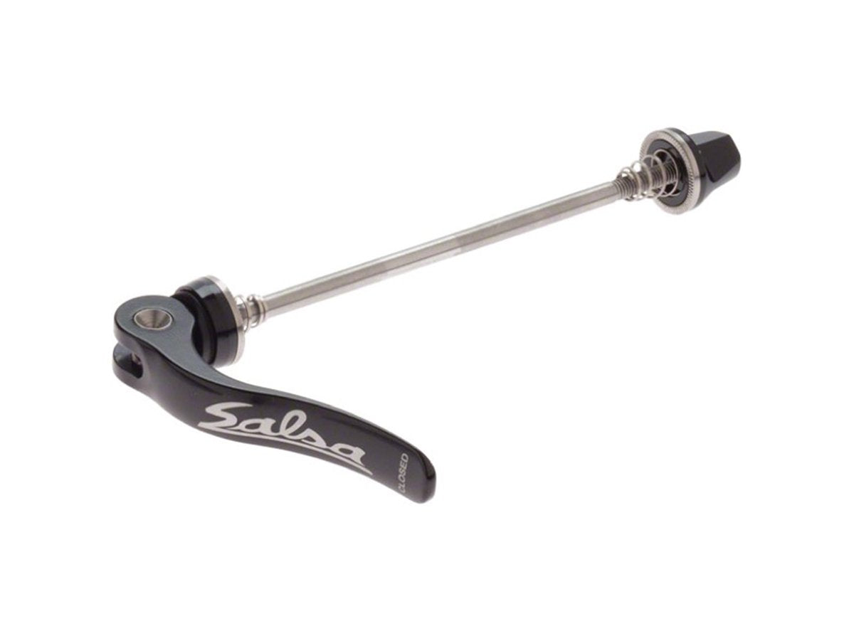Salsa Rear Stainless Flip-Off Rear Quick Release - Black Black 135mm