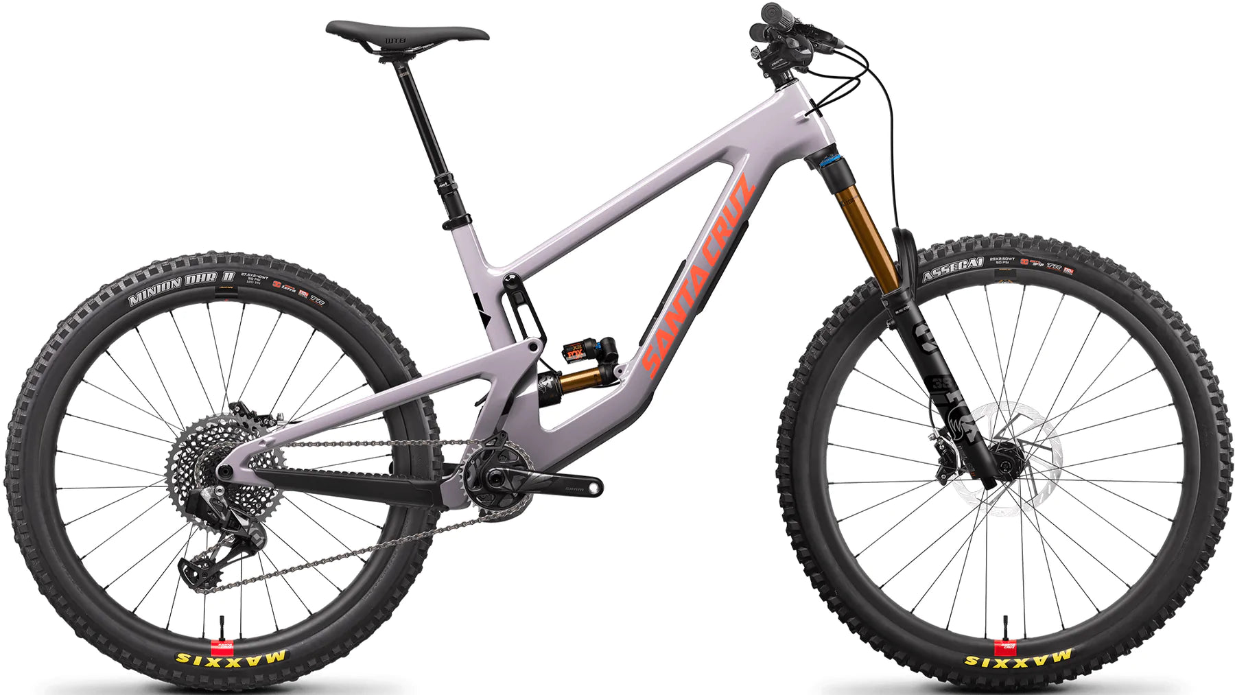 Santa Cruz Nomad CC MX - X01 AXS Reserve - Gloss Gypsum - 2023 Santa Cruz Nomad CC MX - X01 AXS Reserve - Gloss Gypsum - 2023
