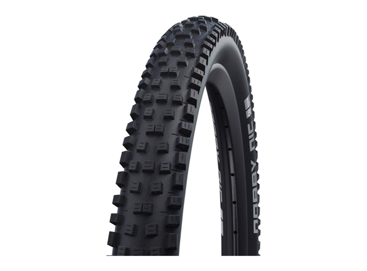 Schwalbe Nobby Nic Evolution 29" Folding MTB Tire - SuperTrail Black 2.4" Addix Soft