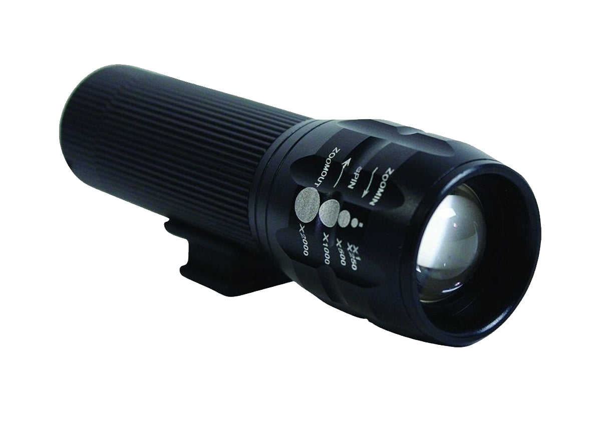 Serfas Fisheye Adjustable Front Light Black