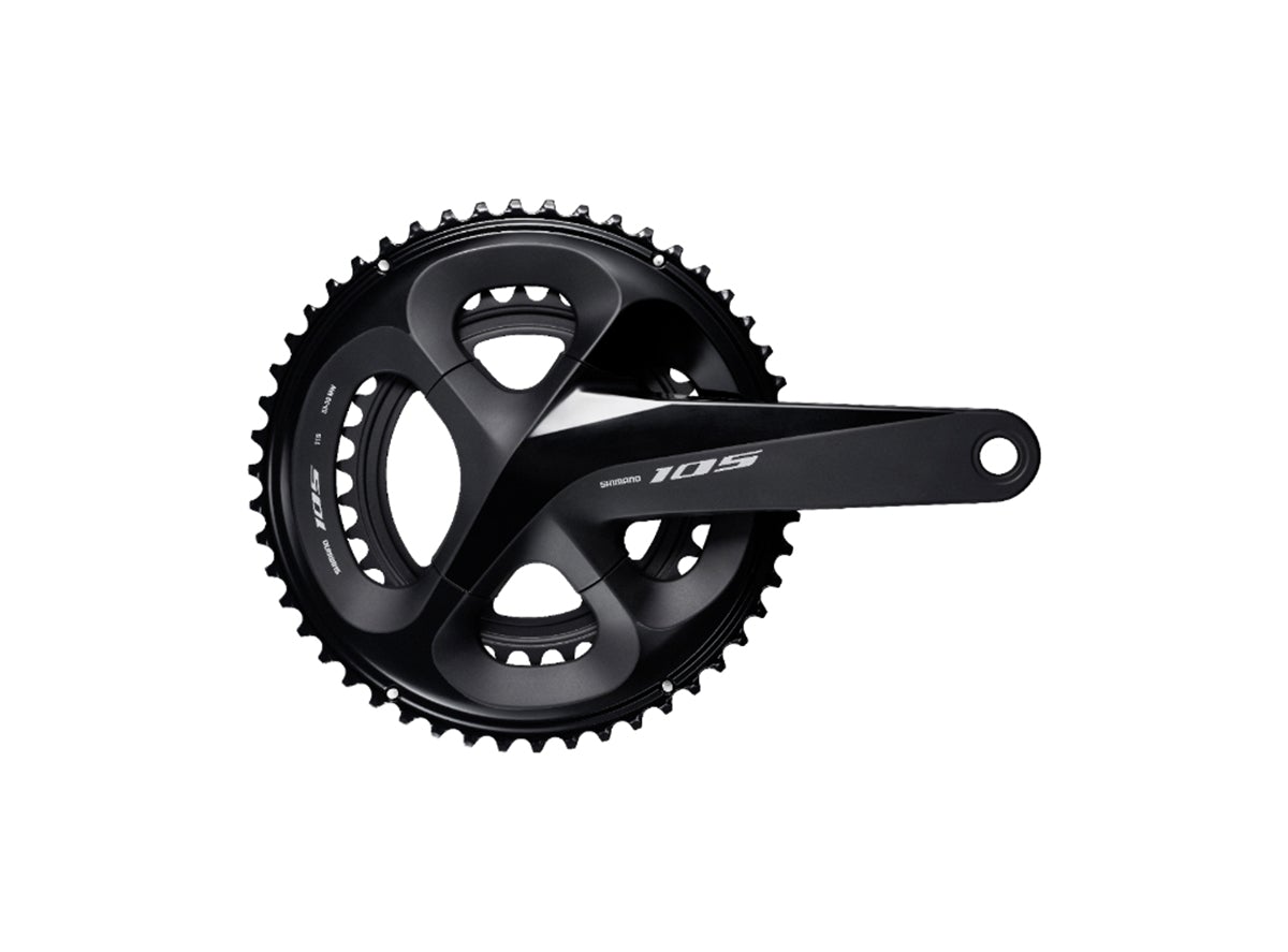 Shimano 105 R7000 11 Spd Double Crankset Black – Cambria Bike