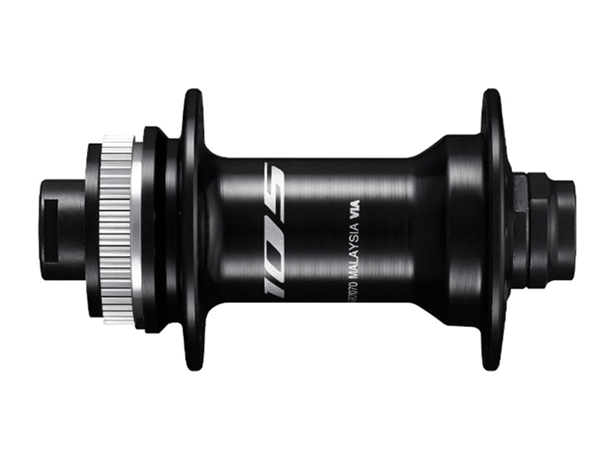 Shimano 105 R7000 Front Hub - Centerlock - Black Black 12x100mm Thru Axle - 32h