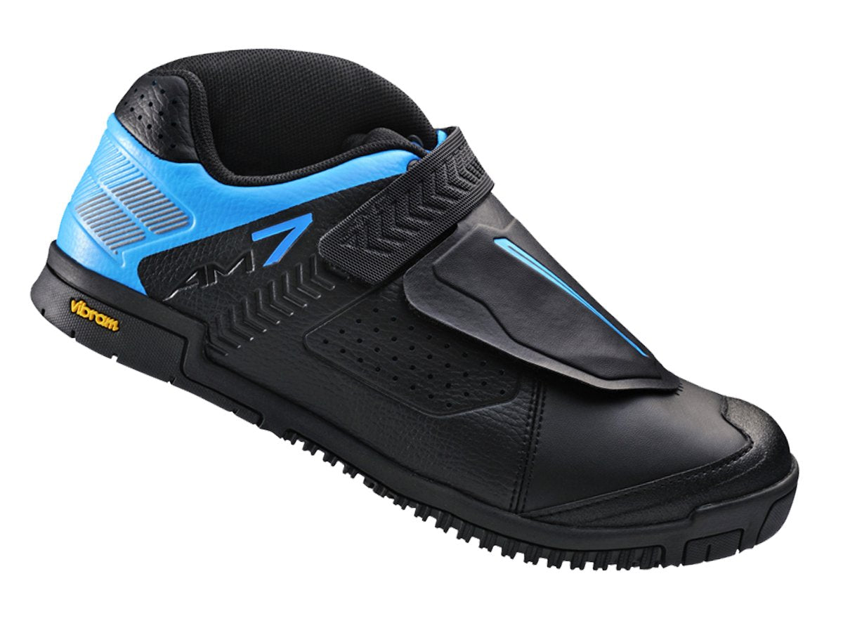 Shimano AM7 All Mountain MTB Shoe - Black Black EU 43