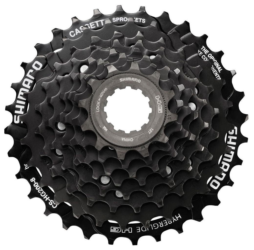 Shimano Acera HG200 9 Spd MTB Cassette Black 11-34t