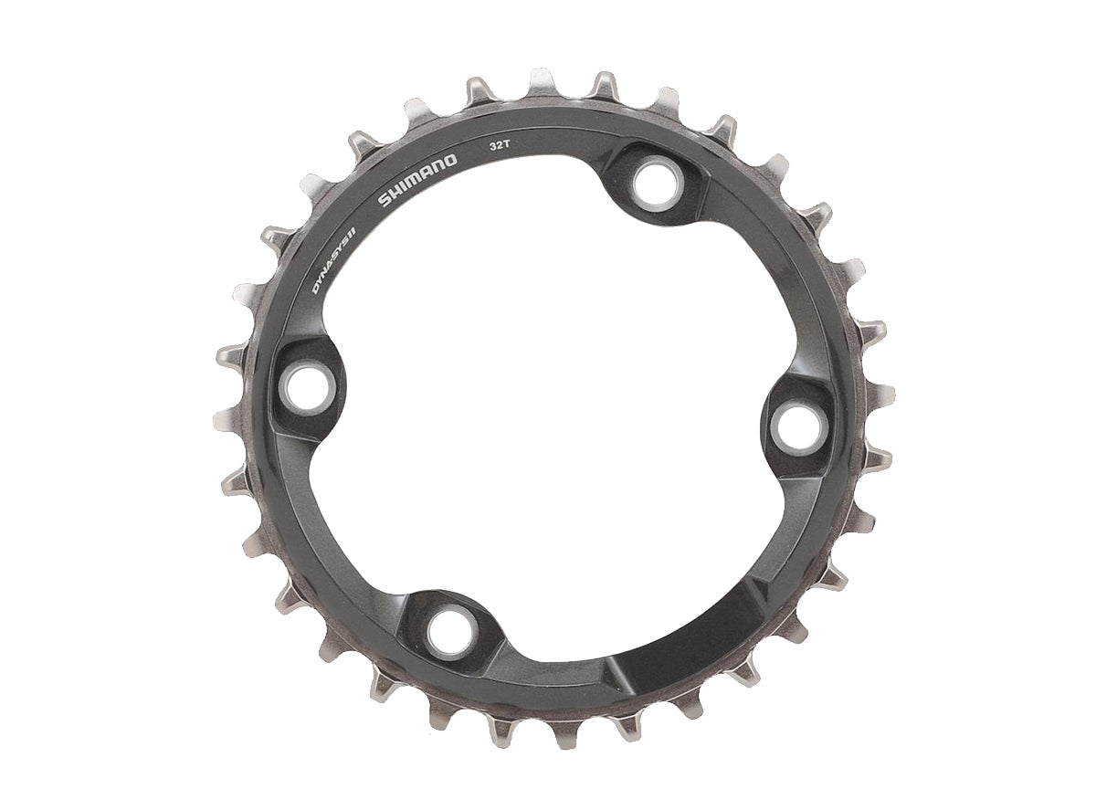 Shimano XT M8000 Chainring - Black Black 30t - 96mm