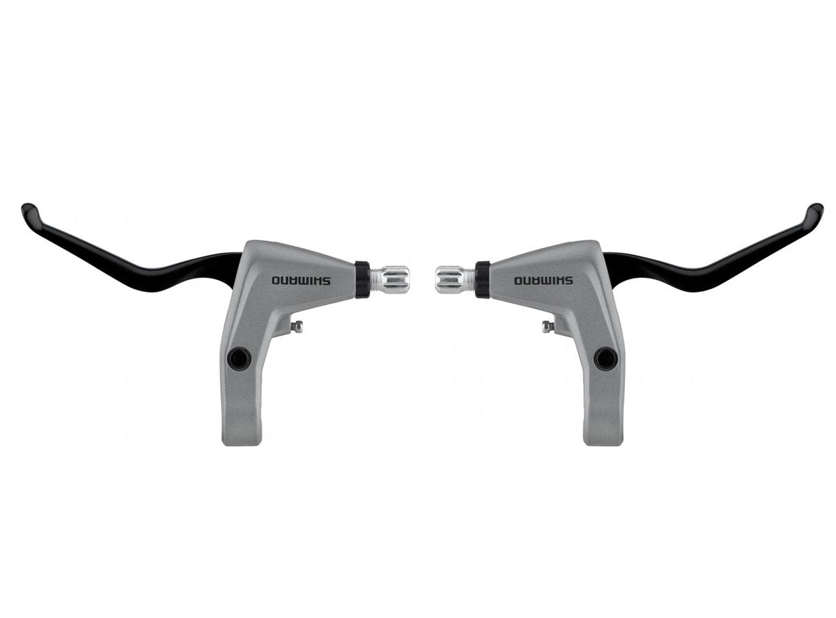 Shimano Alivio T4010 MTB Brake Lever - Pair - Silver Silver