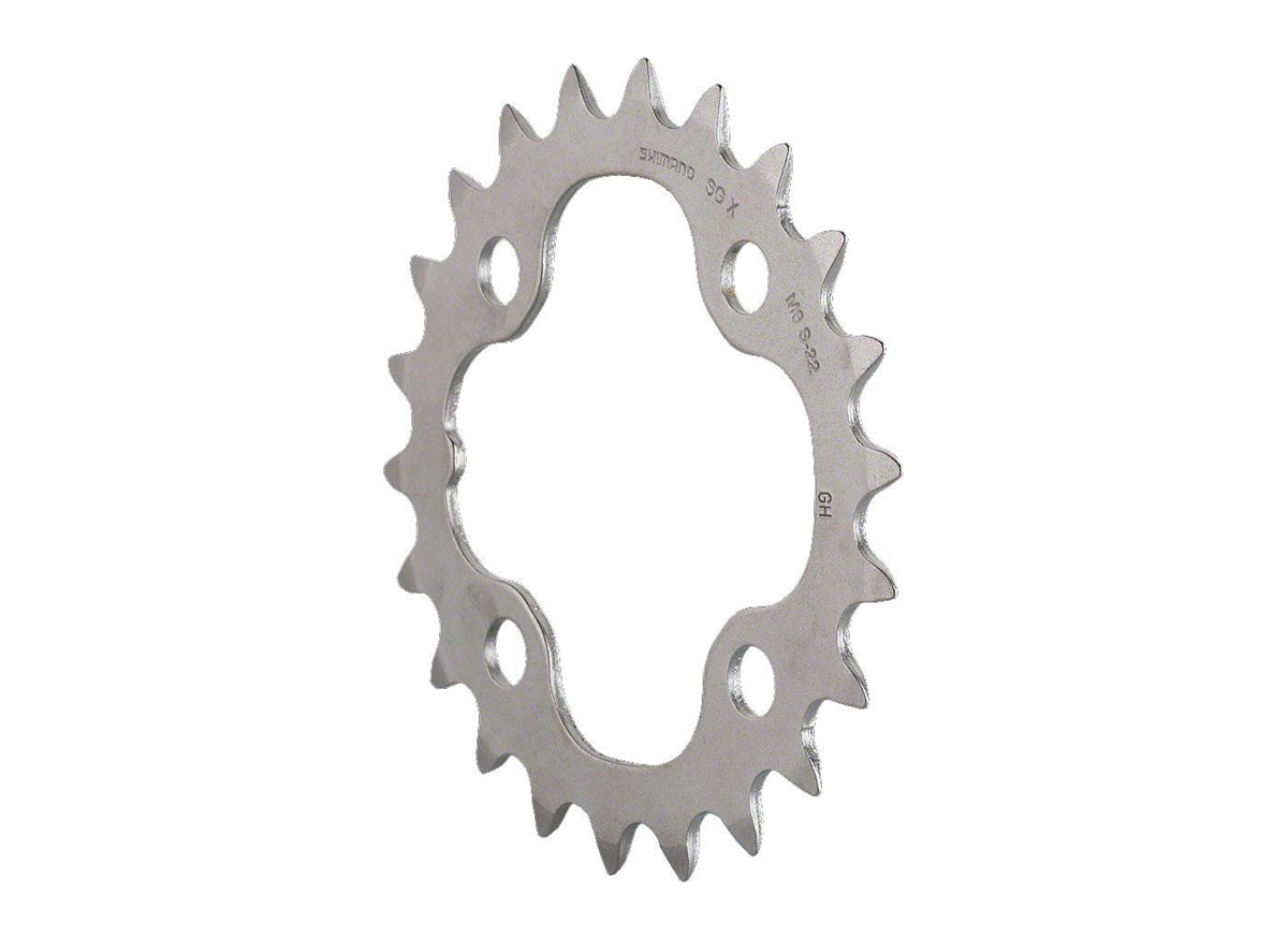 Shimano Deore M532 9 Spd Chainring - Silver Silver 22t - 64mm Inner