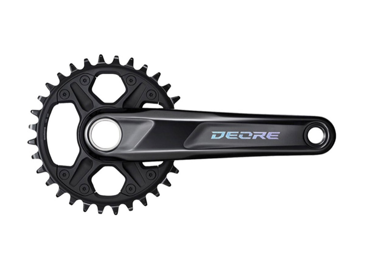 Shimano Deore M6100-1 12 Spd Crankset Black – Cambria Bike