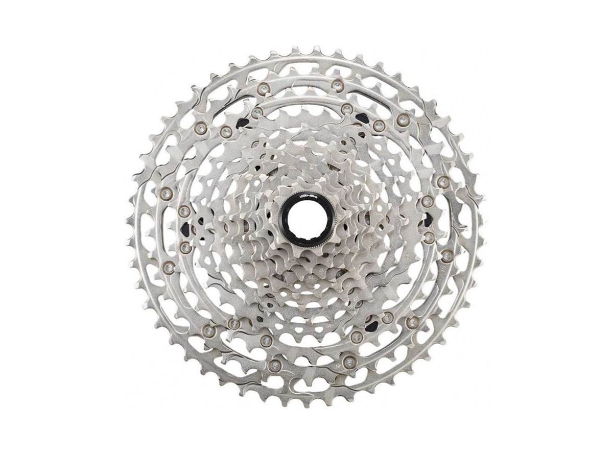 Shimano Deore M6100 12 Spd MTB Cassette Silver 10-51t Micro Spline